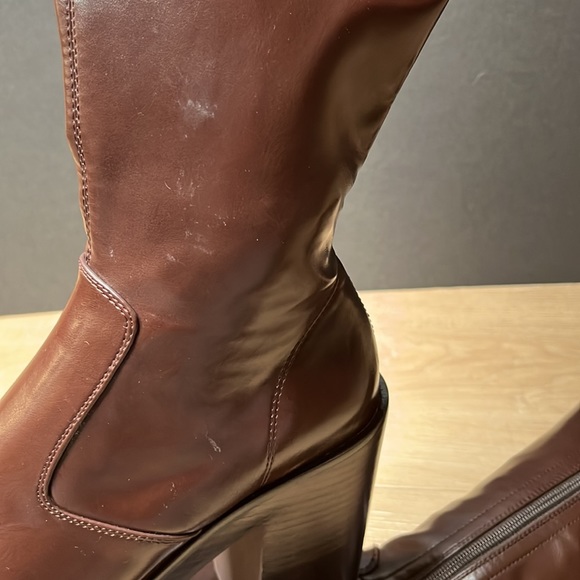 JEFFREY CAMPBELL HEY-JOE BROWN SIZE 8.5 US - Picture 10 of 10